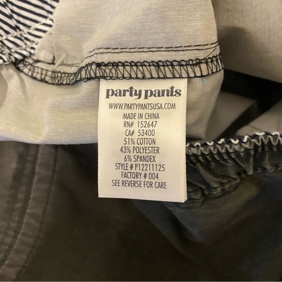 PARTY PANTS Solids Preppy Shorts Dark Gray Men’s Size XL Extra Large - Picture 8 of 8